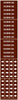 Brady B-946 White on Brown Vinyl Self-Adhesive Pipe Marker - 2 1/4 in Height - 1/2 in Character Height - 2 3/4 in Length - Printed Msg = CHLORINE GAS with Right Arrow - 7344-3C - 754473-67018 - R. S. Hughes Company, Inc.