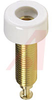 Jack, Banana; Banana Jack; 30 VAC/60 VDC (Max.); 15 A; Brass; Polycarbonate - 70197971 - Allied Electronics, Inc.