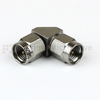 RA 2.92mm Male (Plug) to 3.5mm Male (Plug) Adapter, Passivated Stainless Steel Body, 1.25 VSWR - SM3260 - Fairview Microwave Inc.