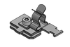 EMC Shield Clamps for C Section Rails C30- with or without Integrated Strain Relief - 36925.100 - icotek Corp