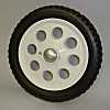 Large EVA treaded with Quick release - 808EVA - Plasticwheels Ltd.
