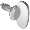 Fast Lead Screw, Medium Size, Wing, 4.5mm  Max. Outer Panel, Steel, Zinc Plate, Bright chromate, plus sealer - 12-12-405-11 - Southco