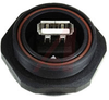 USB BUCCANEER REAR PANEL MOUNT, USB A TYPE IP68, B AT REAR OF PANEL - 70099109 - Allied Electronics, Inc.