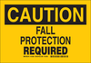 Brady B-302 Polyester Rectangle Yellow Personal Protection Equipment (PPE) Sign - 14 in Width x 10 in Height - Laminated - TEXT: CAUTION - 124264 - 754473-80216 - R. S. Hughes Company, Inc.