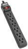 6-Outlet Surge Protector, 6 ft. Cord, 360 Joules, Diagnostic LED, Black Housing -- TLP6B