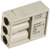 Rectangular Han Module, Plug, 3 Position Crimp; Product Range Harting - 04C8120 - Newark, An Avnet Company