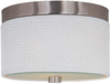 E95100-100SN Flush Mounts-Drum Shades - 666995 - Capital Lighting, Inc.
