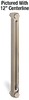 Standard Aluminum Liquid Level Gage, 30” Centerline, Back Mount 1/2