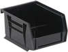 Recycled Ultra Hang & Stack Bin, Black; Bin Colour Quantum Storage - 42AC5971 - Newark, An Avnet Company