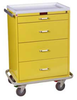 Classic Four Drawer Isolation Cart Key Lock Standard Pa.. - 6520 - Harloff Company, Inc. (The)