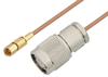 SSMC Plug to TNC Male Cable 48 Inch Length Using RG178 Coax - PE3C4401-48 - Pasternack