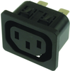 Connector, Power Entry, Receptacle, 10A, 250V; Iec Connector Type Schurter - 99F4308 - Newark, An Avnet Company