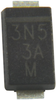 Diode, Schottky, 3A, 50V, Do-221Bc; Repetitive Peak Reverse Voltage Vishay - 38X5986 - Newark, An Avnet Company