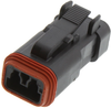 Automotive Housing, Plug, 2Pos, 13A; Product Range Deutsch Te Connectivity - 38AH5650 - Newark, An Avnet Company