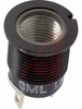 Indicator Light; 30 V; Black Anodized Aluminum; High Temperature Lexan - 70152550 - Allied Electronics, Inc.