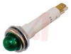 LED;Green;12V;2.67in L;0.63in Dia;0.38in mtg;Dome;Polished SS;0.187 QC - 70129906 - Allied Electronics, Inc.