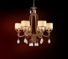 71-06 Mid. Chandeliers-Drum Shades - 417165 - Capital Lighting, Inc.