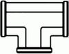 Pipe Tee - 3700-08-08-08 - Tompkins Industries, Inc.