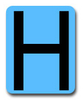 Helvetica Quik-Align Ten Packs - Black Upper Case - 8215-H - Brady Corporation