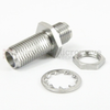 2.92mm Female (Jack) to 2.92mm Female (Jack) Bulkhead Adapter, Passivated Stainless Steel Body, 1.25 VSWR -- SM3223 - Image