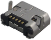 Micro Usb, 2.0 Type B, Receptacle, Smt; Usb Connector Type Gct (Global Connector Technology) - 73T7895 - Newark, An Avnet Company