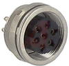 Socket; 7; 0.75 sq. mm; 5 A; 250 VAC; 10^13 Ohms; PA GF; -2 pF; 10.7 in. - 70151543 - Allied Electronics, Inc.