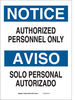 Bilingual Sign - 39512 - Brady Corporation