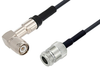TNC Male Right Angle to N Female Cable 150 cm Length Using LMR-195 Coax with HeatShrink - PE3W06128/HS-150CM - Pasternack