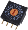 Switch, Rotary, 1Pole, 16 Position, 0.1A, 5V; No. Of Switch Positions Nkk Switches - 09X9345 - Newark, An Avnet Company