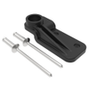 Cable Mounting Kit, Rivets included, Glass-filled Nylon, Black - R4-EM-52 - Southco