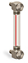 Standard Nylon Liquid Level Gage, 5” Centerline, Front Mount 1/2”-20 - B3642-10500BA1W - Oil-Rite Corp.