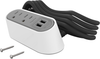 Usb Charger Rcpt, 2Port, 15A, Wht/grey; Product Range Legrand Wiremold - 62AC8923 - Newark, An Avnet Company