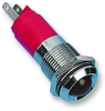 Led Panel Mount Indicator, Satin Chrome Bezel, Red, 14 Mm, 24 Vac, 20 Ma, 200 Mcd, Ip67 Rohs Compliant Cml Innovative Technologies - 26M6129 - Newark, An Avnet Company