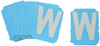 Brady Bradyglo Letter Label - Printed Msg = W - 6002-W - 754473-84088 - R. S. Hughes Company, Inc.