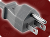 JIS 8303 JAPAN GREY to ROJ SPECIAL HOME // Power Cords // International Power Cords // Japan/Taiwan Power Cords -- 2041.122S - Image