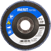 Merit ZA Coarse Center Mount Fiberglass HD Conical Flap Disc -- 08834190175 - Image