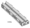 6 D Cell Holder, Solder Lug -- 205 - Image