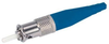 MIL M83522 ST Connector, Singlemode Non-Locking Stainless Steel for 2mm fiber -- FYB00006