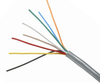 Quabbin Multiconductor RS-232, AWM 2464 - 22 AWG, 40 conductor, unshielded, PVC, Chrome Gray -- 7185