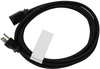 Power Cord, Nema 5-15P/nema 5-15R, 10Ft; Connector To Connector Multicomp Pro - 12AJ6610 - Newark, An Avnet Company