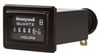 Honeywell Quartz Plus dc Hour Meter, rectangle opening, rectangular stirrup with black bezel, 0.25 bent blade termination, 10K hours, 10 Vdc to 32 Vdc operating voltage, faceplate: satin black with wh - 85010 - Honeywell Sensing & IoT