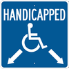 Handicapped Parking Sign - 123875 - Brady Corporation