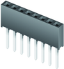 Connector, Receptacle, 30 Contacts, 1 Row, Through Hole, 2 Mm; Connector Systems Samtec - 80P9445 - Newark, An Avnet Company