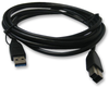 Cable Assembly, Usb3.0, Type A-B, 3M; Connector To Connector Roline - 76R0563 - Newark, An Avnet Company