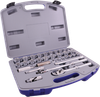 33 Pieces 6 Point SAE & Metric & Attachment Set - 25033SH - Gray Tools Canada Inc.