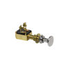 10A Marine Grade Brass Housing Push-Pull Switches -- M-628 - Image