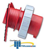 Leviton 480 AC 3-Phase 3P4W Wiring Watertight Pin and.. - 4100B7W - TelephoneStuff.com