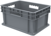 Container, Straight Wall Container, Solid -- 37288GREY - Image