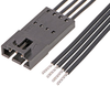 Wtb Cable, 4P Sl Plug-Free End, 3.9; Connector To Connector Molex - 88AH3143 - Newark, An Avnet Company