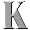 Aluminum Embossed Numbers & Letters - 1600-K - Brady Corporation